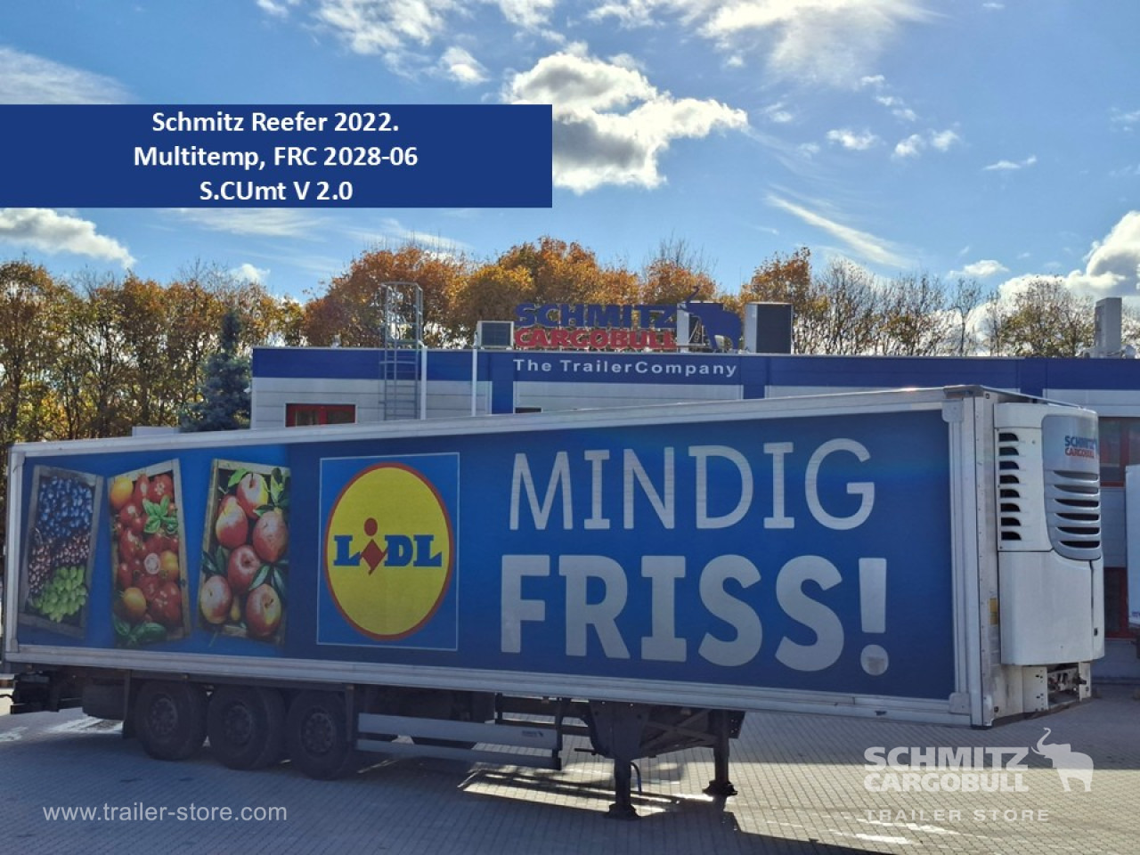 SCHMITZ Reefer Multitemp - Semi-remorque isothermique: photos 1 SCHMITZ Reefer Multitemp - Semi-remorque isothermique: photos 1