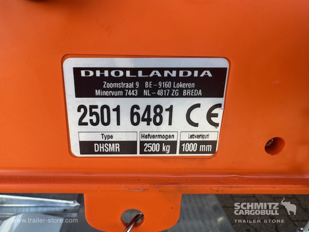 SCHMITZ Oplegger Vries Standard Taillift - Semi-remorque isothermique: photos 2 SCHMITZ Oplegger Vries Standard Taillift - Semi-remorque isothermique: photos 2
