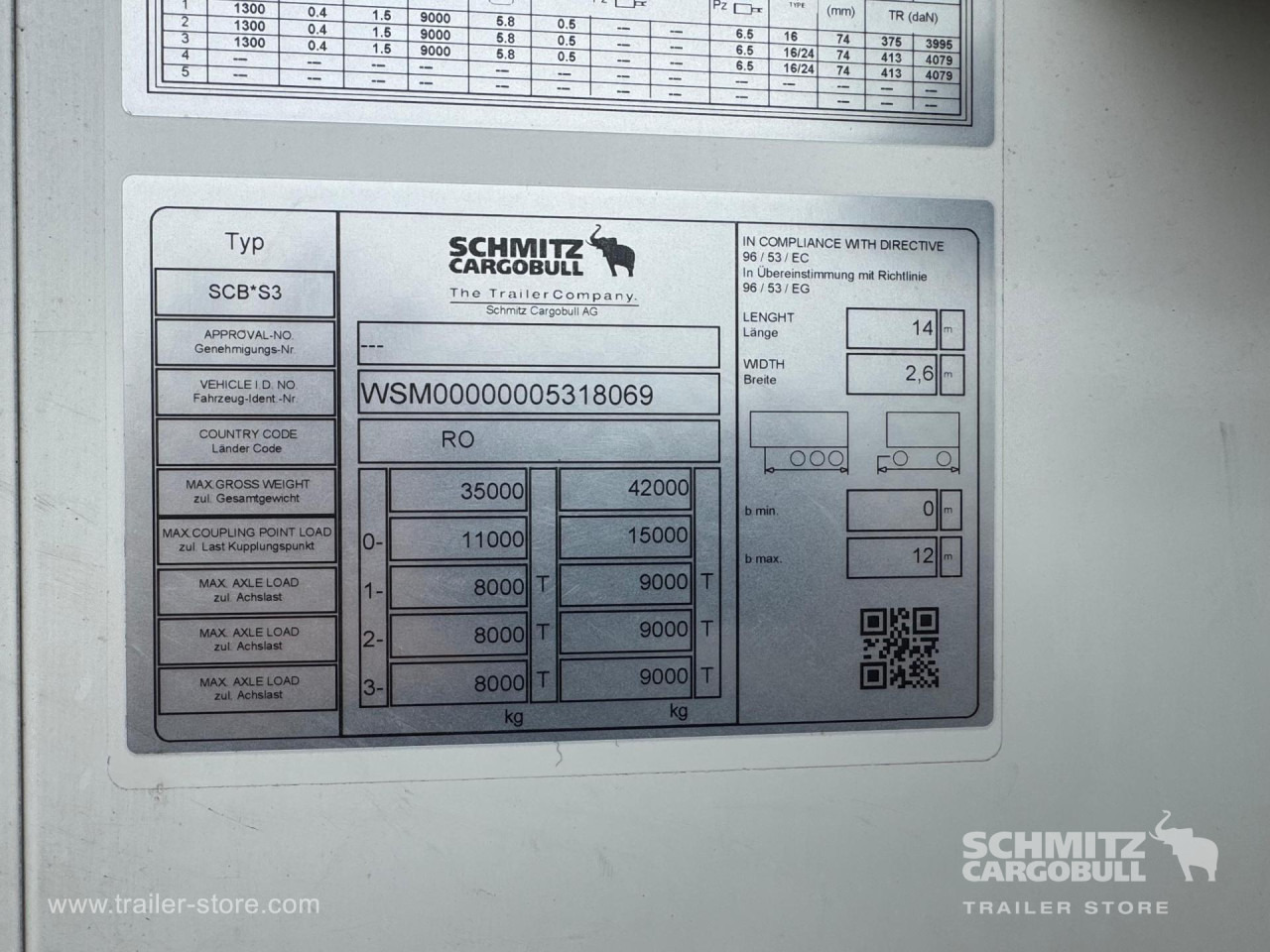 SCHMITZ Reefer Multitemp - Semi-remorque isothermique: photos 4 SCHMITZ Reefer Multitemp - Semi-remorque isothermique: photos 4