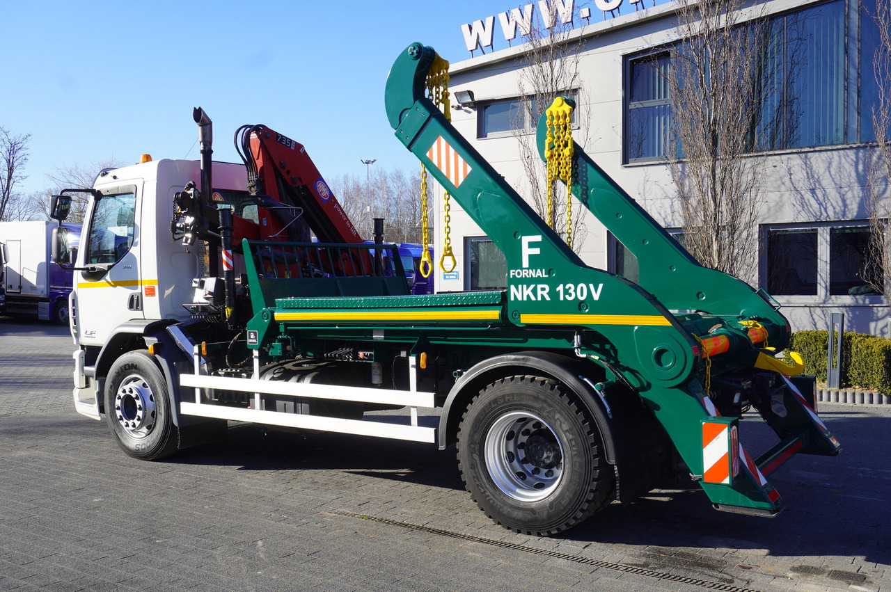 DAF LF 18.310 E6 / Skip loader Fornal NKR 130V / HDS HMF 735 K2 / Manual gearbox - Camion grue: photos 5 DAF LF 18.310 E6 / Skip loader Fornal NKR 130V / HDS HMF 735 K2 / Manual gearbox - Camion grue: photos 5