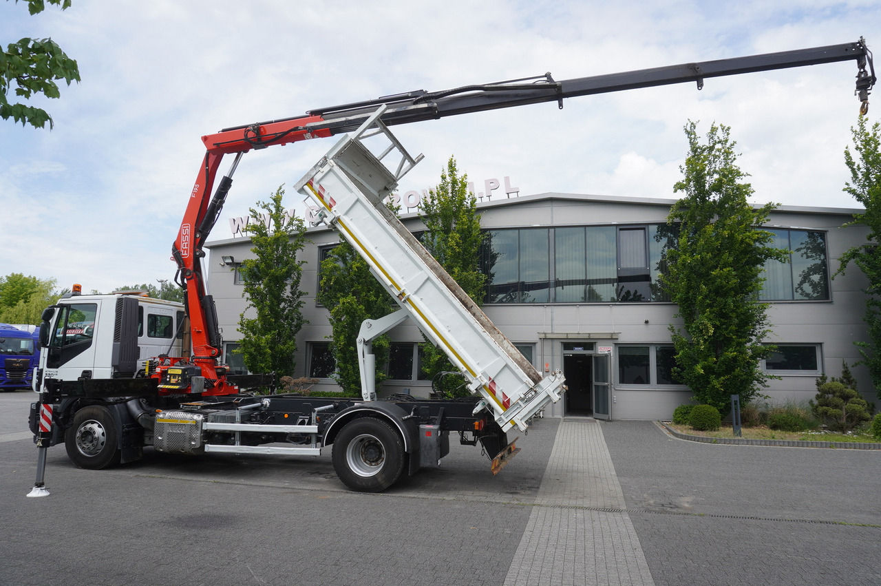 IVECO STRALIS 330 E6 / FASSI 195A 8.5 T / 3-side tipper - Camion grue: photos 4 IVECO STRALIS 330 E6 / FASSI 195A 8.5 T / 3-side tipper - Camion grue: photos 4