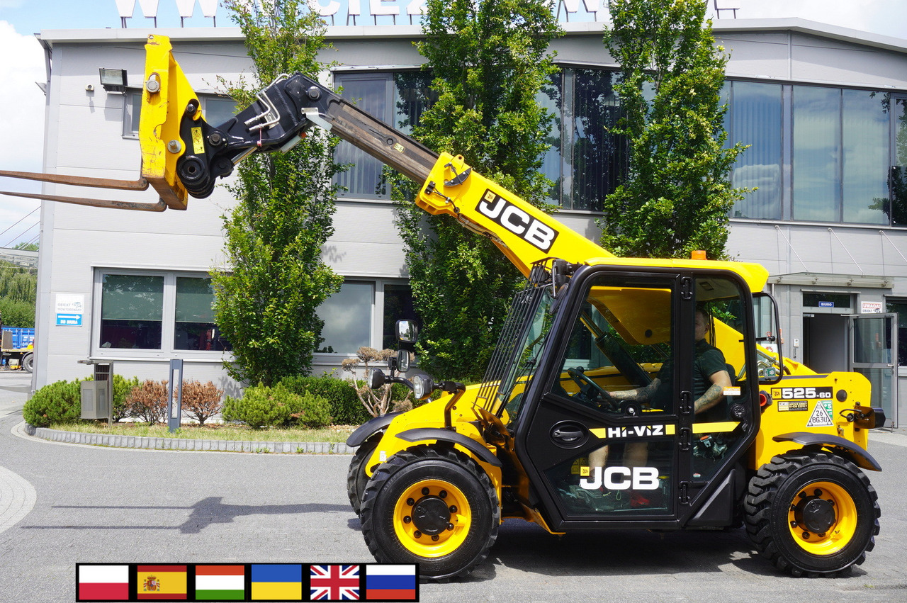 JCB 525-60T5 / 2022 / 860 MTH! / 2.5 T / Reach 6 m / joystick - Chariot télescopique: photos 1 JCB 525-60T5 / 2022 / 860 MTH! / 2.5 T / Reach 6 m / joystick - Chariot télescopique: photos 1
