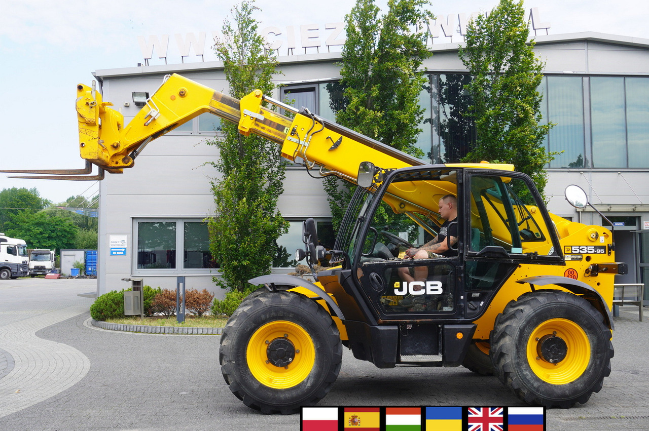 JCB 535-95 / 3.5 T / range 9.5 m / joystick / 2021 - Chargeuse sur pneus télescopique: photos 1 JCB 535-95 / 3.5 T / range 9.5 m / joystick / 2021 - Chargeuse sur pneus télescopique: photos 1