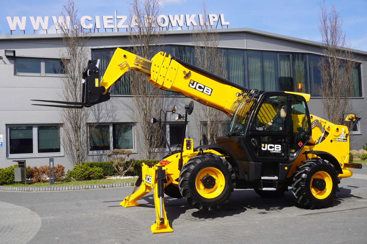JCB 540-170 Telescopic Loader / 17m / joystick - Chargeuse sur pneus: photos 1 JCB 540-170 Telescopic Loader / 17m / joystick - Chargeuse sur pneus: photos 1
