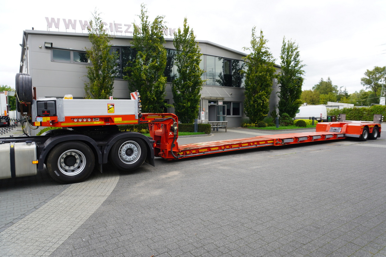 KÄSSBOHRER LB2 TIEF-BETT low loader semi-trailer / 16.5 m / Extendable semi-trailer / steered axles / 2 units - Semi-remorque surbaissé: photos 3 KÄSSBOHRER LB2 TIEF-BETT low loader semi-trailer / 16.5 m / Extendable semi-trailer / steered axles / 2 units - Semi-remorque surbaissé: photos 3
