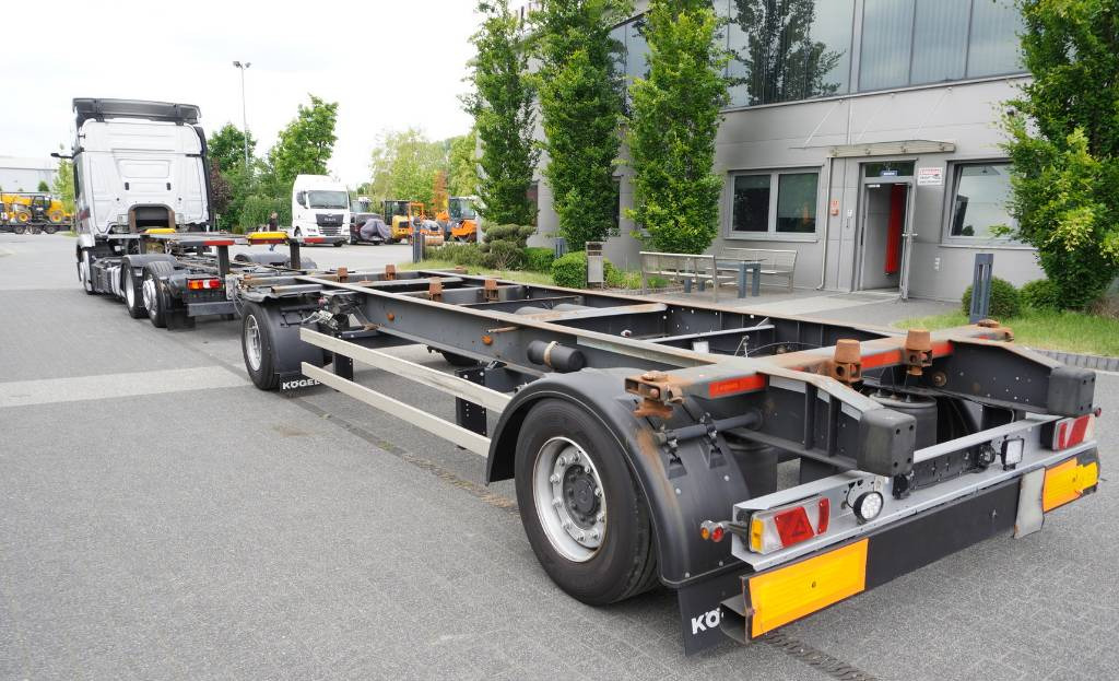 KOGEL BDF Low Deck Mega trailer - Remorque porte-conteneur/ Caisse mobile: photos 3 KOGEL BDF Low Deck Mega trailer - Remorque porte-conteneur/ Caisse mobile: photos 3