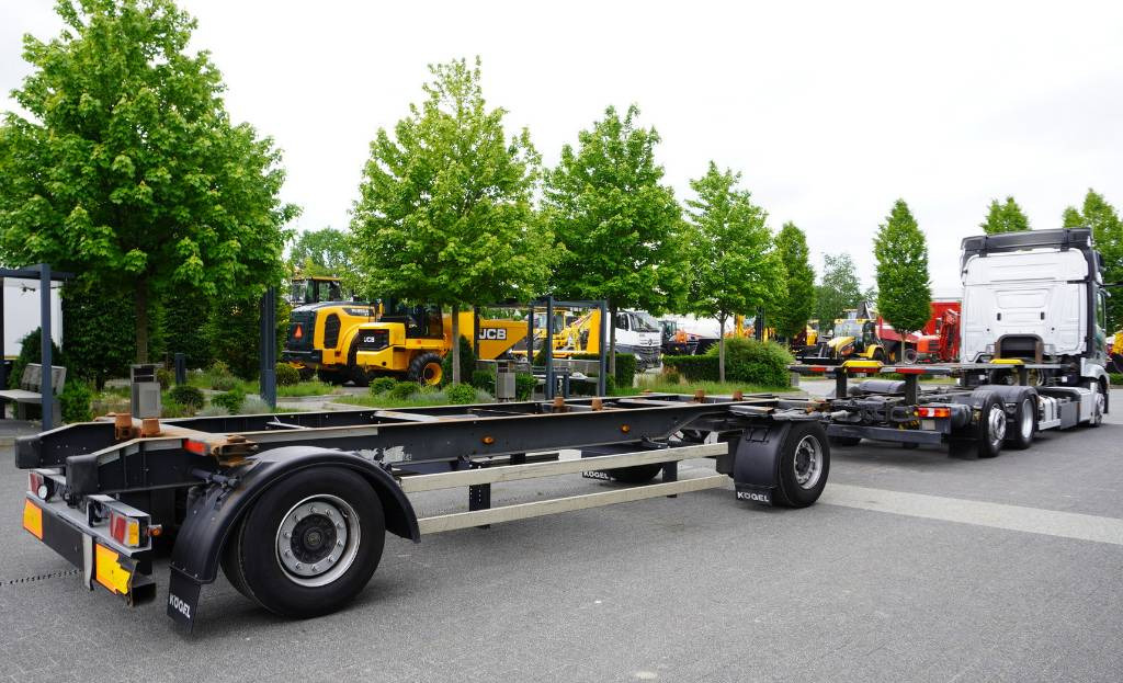 KOGEL BDF Low Deck Mega trailer - Remorque porte-conteneur/ Caisse mobile: photos 2 KOGEL BDF Low Deck Mega trailer - Remorque porte-conteneur/ Caisse mobile: photos 2
