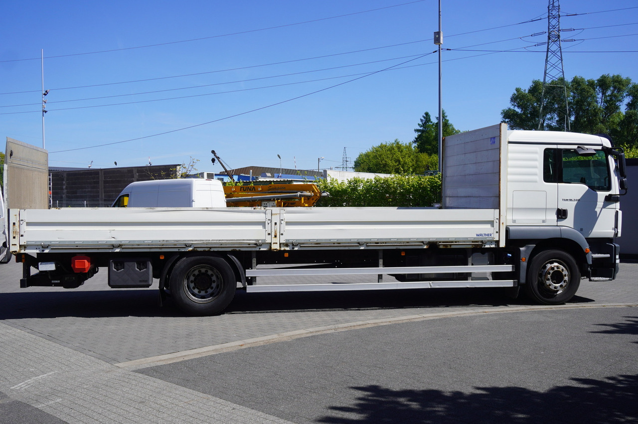 MAN TGM 18.340 / flatbed 18 EPAL / Sleeping cab - Camion plateau: photos 2 MAN TGM 18.340 / flatbed 18 EPAL / Sleeping cab - Camion plateau: photos 2