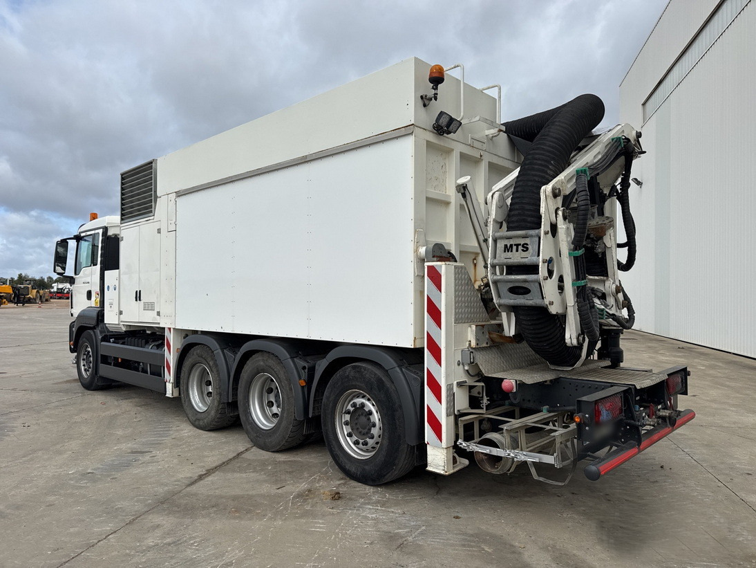 MAN TGS 35.480 8x4 / MTS 4A14T 36.000V vacuum truck / 10 m3 - Camion vidangeur: photos 5 MAN TGS 35.480 8x4 / MTS 4A14T 36.000V vacuum truck / 10 m3 - Camion vidangeur: photos 5