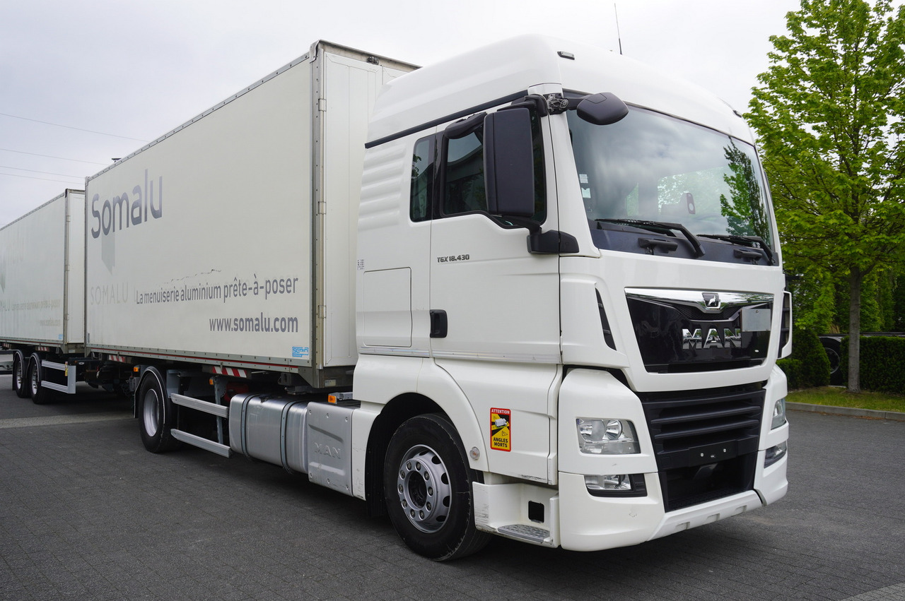 MAN TGX 18.430 / 18 EPAL box / Fruehauf 18 EPAL box trailer / 2021 - Camion fourgon: photos 5 MAN TGX 18.430 / 18 EPAL box / Fruehauf 18 EPAL box trailer / 2021 - Camion fourgon: photos 5