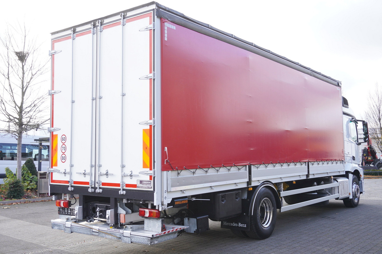 MERCEDES-BENZ Actros 1835 E6 4×2 / Curtainsider 21 pallets / tail lift 1.5 t - Camion à rideaux coulissants: photos 3 MERCEDES-BENZ Actros 1835 E6 4×2 / Curtainsider 21 pallets / tail lift 1.5 t - Camion à rideaux coulissants: photos 3