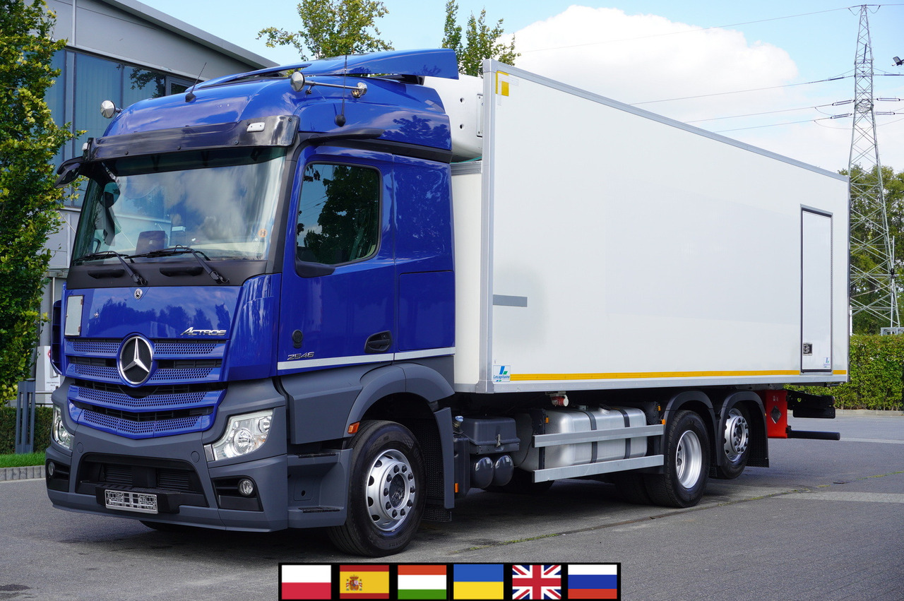 MERCEDES-BENZ Actros 2546 / Lecapitaine refrigerator 20 EPAL / Multitemperature / Carrier Supra 1150 MT - Camion frigorifique: photos 1 MERCEDES-BENZ Actros 2546 / Lecapitaine refrigerator 20 EPAL / Multitemperature / Carrier Supra 1150 MT - Camion frigorifique: photos 1