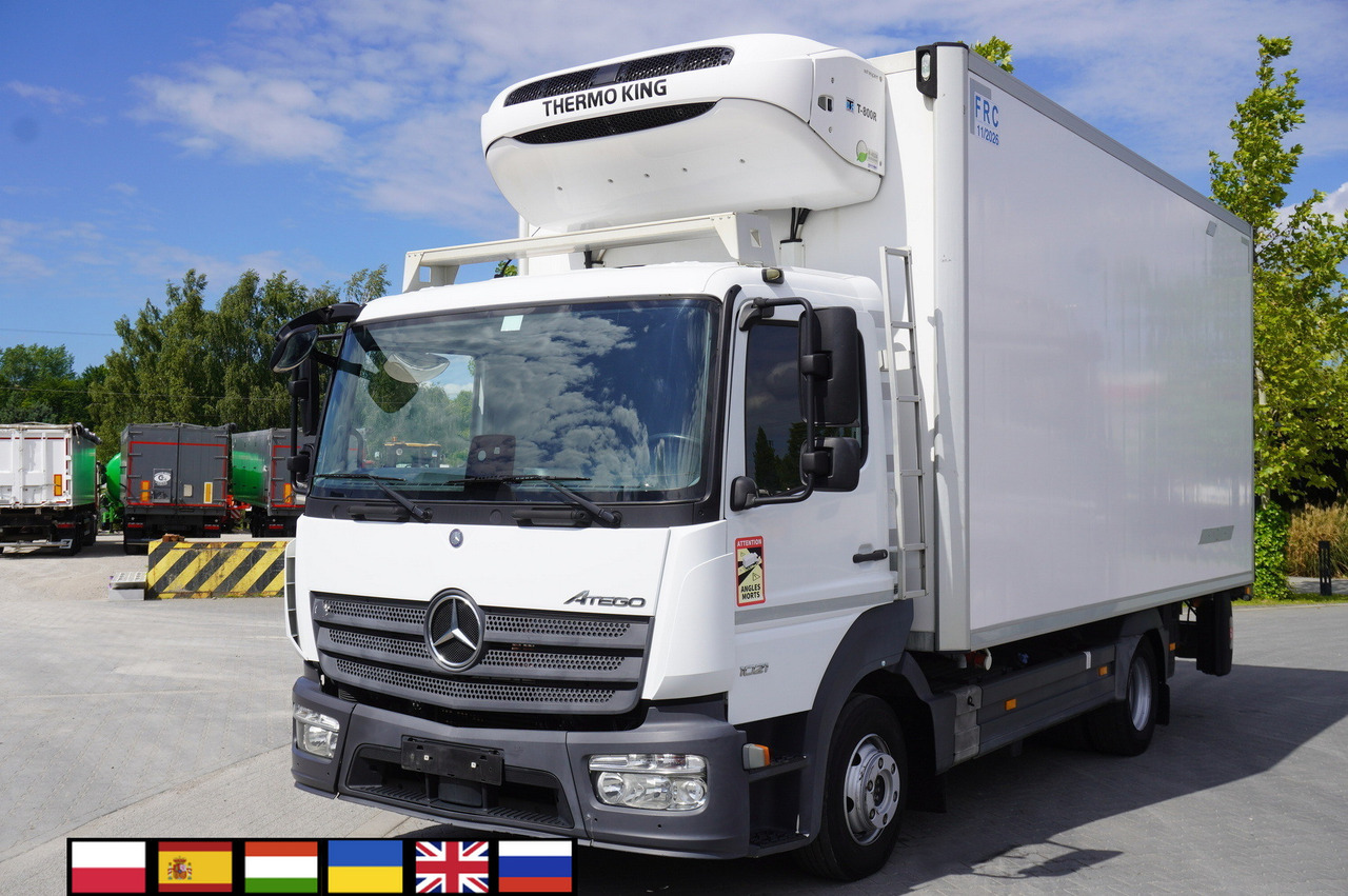 MERCEDES-BENZ Atego 1021 / Lamberet meat hook refrigerator / Carcass elevator 1000 kg / Thermoking T800 R - Camion frigorifique, Camion grue: photos 1 MERCEDES-BENZ Atego 1021 / Lamberet meat hook refrigerator / Carcass elevator 1000 kg / Thermoking T800 R - Camion frigorifique, Camion grue: photos 1