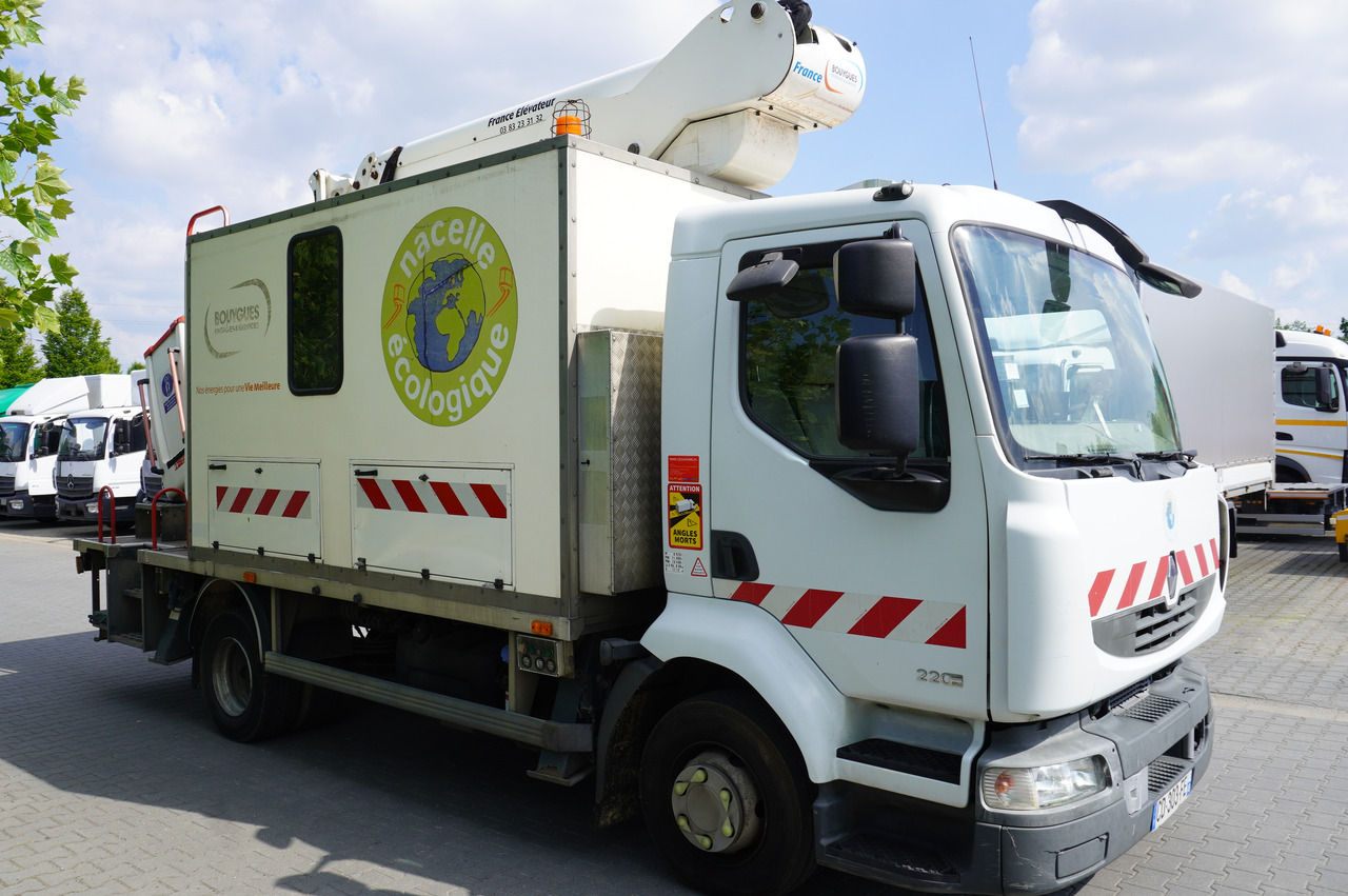 RENAULT Midlum 220 DXi 16m lift - Camion avec nacelle: photos 3 RENAULT Midlum 220 DXi 16m lift - Camion avec nacelle: photos 3