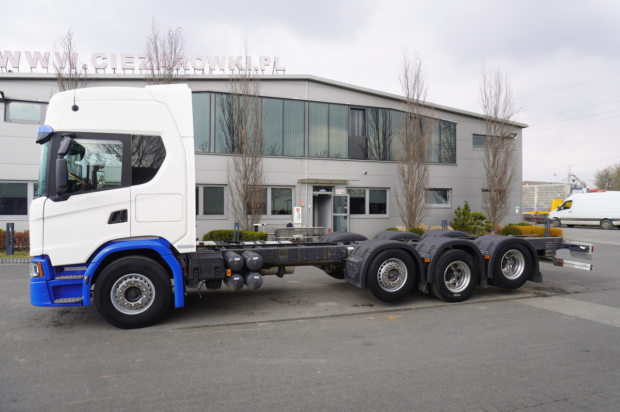 SCANIA G500 8x2 / 2nd axis steered / Chassis 8.35 m / 2021 - Châssis cabine: photos 3 SCANIA G500 8x2 / 2nd axis steered / Chassis 8.35 m / 2021 - Châssis cabine: photos 3