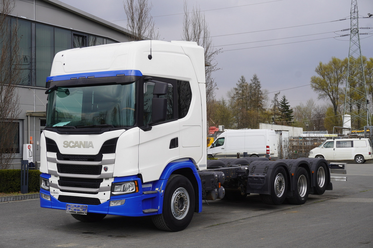 SCANIA G500 8x2 / 2nd axis steered / Chassis 8.35 m / 2021 - Châssis cabine: photos 1 SCANIA G500 8x2 / 2nd axis steered / Chassis 8.35 m / 2021 - Châssis cabine: photos 1