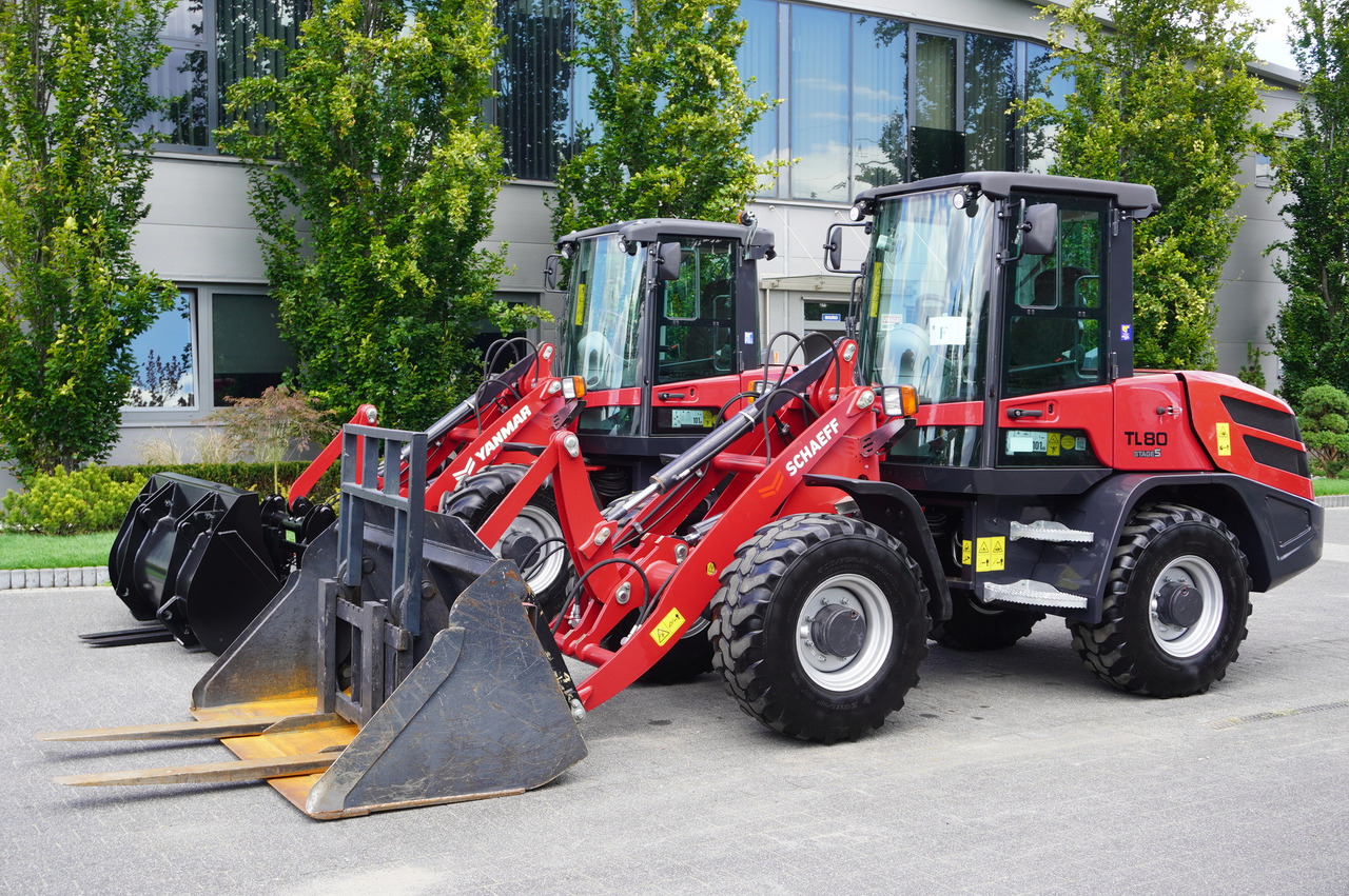 SCHAEFF Yanmar/SCHAEFF TL80 Wheel Loader / 2023 / 2000 Hours! / 2 units - Chargeuse sur pneus: photos 1 SCHAEFF Yanmar/SCHAEFF TL80 Wheel Loader / 2023 / 2000 Hours! / 2 units - Chargeuse sur pneus: photos 1