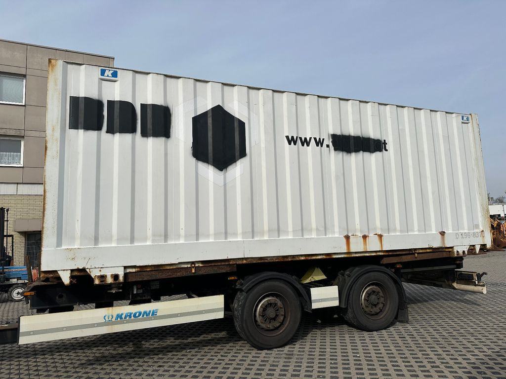 Krone ZZ 18- BDF Containerchassi Scheibenbremsen - - Remorque porte-conteneur/ Caisse mobile: photos 4 Krone ZZ 18- BDF Containerchassi Scheibenbremsen - - Remorque porte-conteneur/ Caisse mobile: photos 4