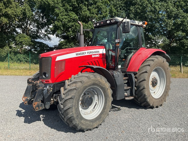 2007 Massey Ferguson 6490 Dyna-VT 4WD Tractor - Tracteur agricole: photos 1 2007 Massey Ferguson 6490 Dyna-VT 4WD Tractor - Tracteur agricole: photos 1