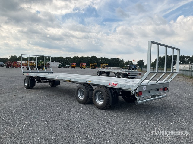 2023 Fliegl DPW180 Tri/A (Unused) Bale Wagon - Remorque plateau agricole: photos 4 2023 Fliegl DPW180 Tri/A (Unused) Bale Wagon - Remorque plateau agricole: photos 4