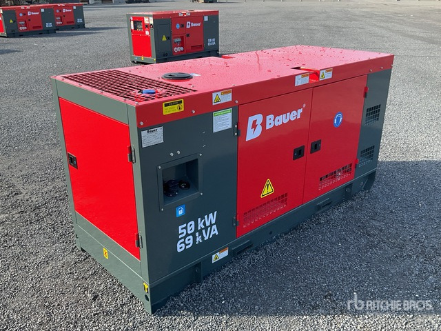 2025 Bauer Generatoren GFS-50 ATS 62.5 kVA (Unused) Generator Set - Groupe électrogène: photos 3 2025 Bauer Generatoren GFS-50 ATS 62.5 kVA (Unused) Generator Set - Groupe électrogène: photos 3