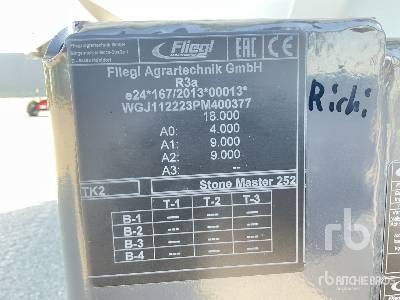 FLIEGL STONEMASTER 252 T/A (Unused) - Mini tombereau: photos 5 FLIEGL STONEMASTER 252 T/A (Unused) - Mini tombereau: photos 5