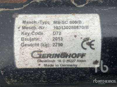 GERINGHOFF MAISSTAR SC 800 - Moissoneuse: photos 5 GERINGHOFF MAISSTAR SC 800 - Moissoneuse: photos 5