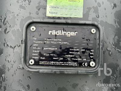 RAEDLINGER SW08 RADLOG 1600 mm (Unused) - Godet pour pelle: photos 3 RAEDLINGER SW08 RADLOG 1600 mm (Unused) - Godet pour pelle: photos 3