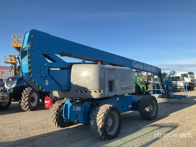 2011 Genie Z80/60 Diesel Articulating Boom Lift - Nacelle articulée: photos 2 2011 Genie Z80/60 Diesel Articulating Boom Lift - Nacelle articulée: photos 2