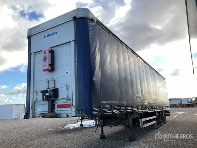 2011 Lecitrailer 3E20 Tri/A XL 3M Multilock Curtain Side Trailer - Remorque rideaux coulissants: photos 1 2011 Lecitrailer 3E20 Tri/A XL 3M Multilock Curtain Side Trailer - Remorque rideaux coulissants: photos 1