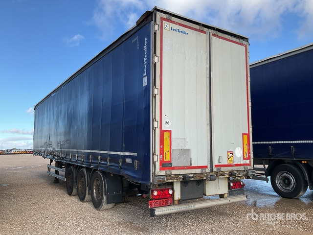 2011 Lecitrailer 3E20 Tri/A XL 3M Multilock Curtain Side Trailer - Remorque rideaux coulissants: photos 3 2011 Lecitrailer 3E20 Tri/A XL 3M Multilock Curtain Side Trailer - Remorque rideaux coulissants: photos 3
