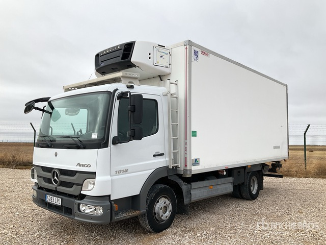 2012 Mercedes-Benz Atego 1018 4x2 Refrigerated Truck - Camion frigorifique: photos 1 2012 Mercedes-Benz Atego 1018 4x2 Refrigerated Truck - Camion frigorifique: photos 1