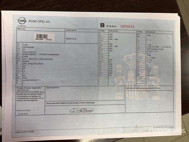 2015 Opel Mokka Automobile - Voiture: photos 2 2015 Opel Mokka Automobile - Voiture: photos 2