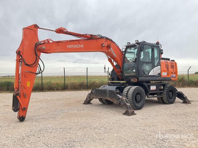 2017 Hitachi ZX170W-6 Wheel Excavator - Pelle sur pneus: photos 1 2017 Hitachi ZX170W-6 Wheel Excavator - Pelle sur pneus: photos 1