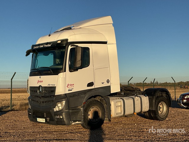 2012 Mercedes-Benz Actros 1845LS 4x2 S/A Sleeper Truck Tractor - Tracteur routier: photos 1 2012 Mercedes-Benz Actros 1845LS 4x2 S/A Sleeper Truck Tractor - Tracteur routier: photos 1