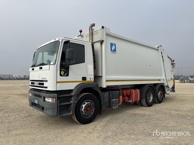 2002 Iveco Eurotech 6x2 Waste Collection Truck - Benne à ordures ménagères: photos 2 2002 Iveco Eurotech 6x2 Waste Collection Truck - Benne à ordures ménagères: photos 2