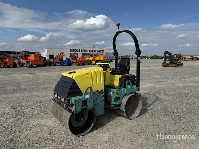 2009 Ammann AV26-2 Rullo vibrante tandem - Rouleau compresseur: photos 2 2009 Ammann AV26-2 Rullo vibrante tandem - Rouleau compresseur: photos 2