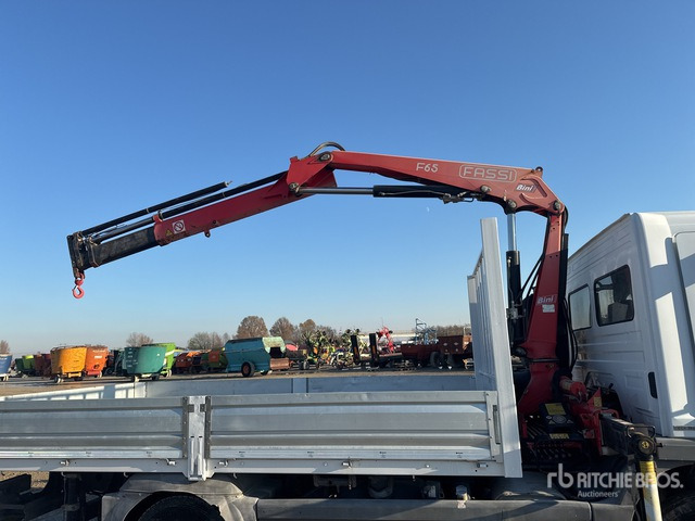 2009 Mercedes-Benz MB 818 K 2009 Fassi F65A.23 2710 kg on 4x2 Flatbed Truck with Crane - Camion plateau, Camion grue: photos 5 2009 Mercedes-Benz MB 818 K 2009 Fassi F65A.23 2710 kg on 4x2 Flatbed Truck with Crane - Camion plateau, Camion grue: photos 5