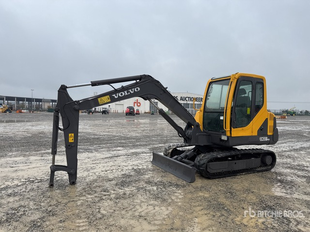 2015 Volvo EC55B Mini Excavator: <6.6t - Mini pelle: photos 2 2015 Volvo EC55B Mini Excavator: <6.6t - Mini pelle: photos 2
