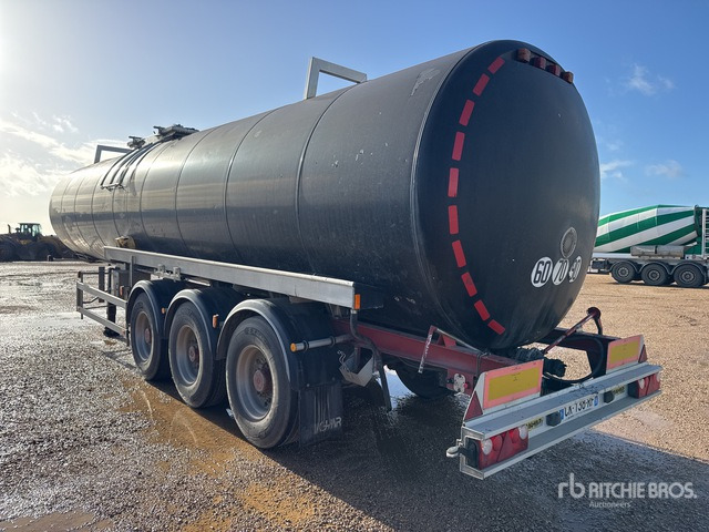 1998 Magyar SR34ESR Tri/A 31000 L Semi-Remorque Cit ... Asphalt Tank Trailer - Semi-remorque citerne: photos 2 1998 Magyar SR34ESR Tri/A 31000 L Semi-Remorque Cit ... Asphalt Tank Trailer - Semi-remorque citerne: photos 2