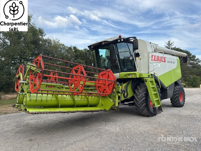 2005 Claas Lexion 520 4x4 Moissonneuse Batteuse Combine Harvester - Moissonneuse-batteuse: photos 2 2005 Claas Lexion 520 4x4 Moissonneuse Batteuse Combine Harvester - Moissonneuse-batteuse: photos 2
