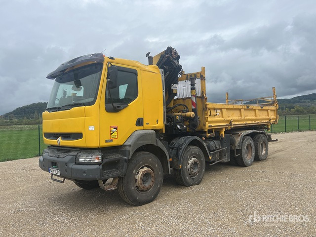 2006 Renault Kerax 380 2005 Palfinger PK20002 6100 kg ... Dump Truck with Crane - Camion benne: photos 2 2006 Renault Kerax 380 2005 Palfinger PK20002 6100 kg ... Dump Truck with Crane - Camion benne: photos 2