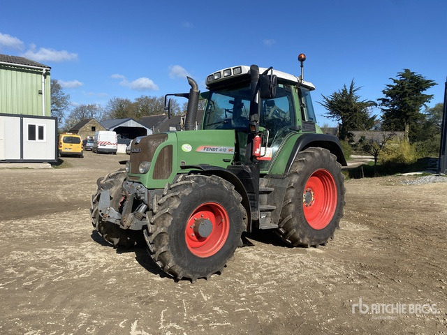2008 Fendt 412 Vario TMS 4WD Tractor - Tracteur agricole: photos 1 2008 Fendt 412 Vario TMS 4WD Tractor - Tracteur agricole: photos 1