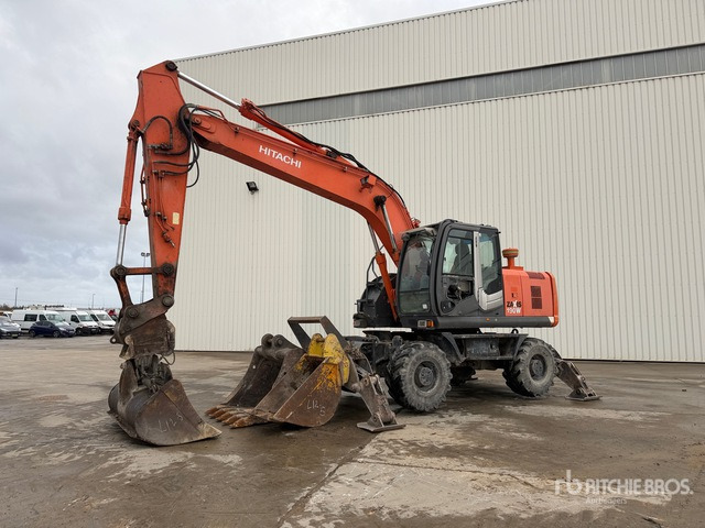 2008 Hitachi ZX190W-3 Pelle Sur Pneus Wheel Excavator - Pelle sur pneus: photos 1 2008 Hitachi ZX190W-3 Pelle Sur Pneus Wheel Excavator - Pelle sur pneus: photos 1