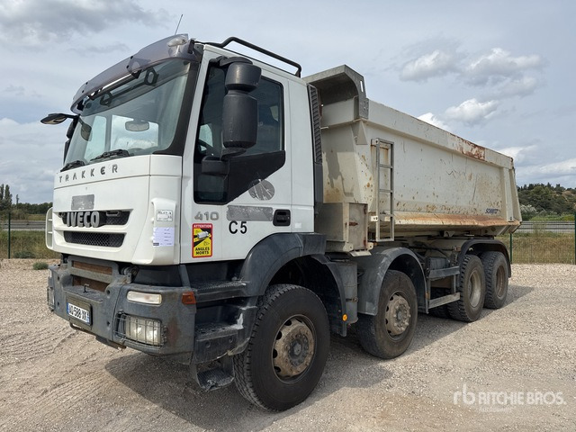 2008 Iveco Trakker 410 8x4 Camion Benne Tri/A Dump Truck - Camion benne: photos 1 2008 Iveco Trakker 410 8x4 Camion Benne Tri/A Dump Truck - Camion benne: photos 1