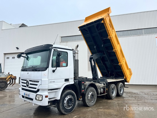 2008 Mercedes-Benz Actros 4146 8x4 Camion Benne T/A Dump Truck - Camion benne: photos 2 2008 Mercedes-Benz Actros 4146 8x4 Camion Benne T/A Dump Truck - Camion benne: photos 2