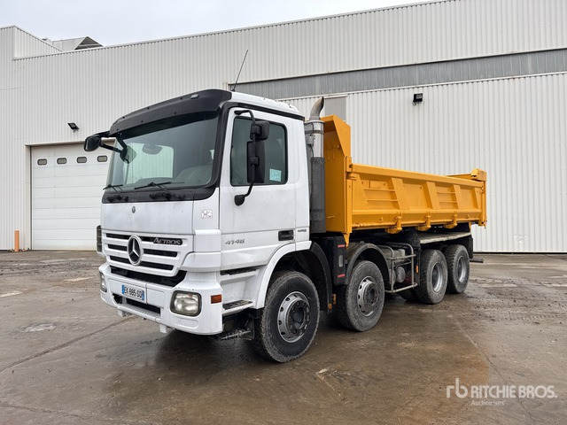 2008 Mercedes-Benz Actros 4146 8x4 T/A Dump Truck - Camion benne: photos 1 2008 Mercedes-Benz Actros 4146 8x4 T/A Dump Truck - Camion benne: photos 1