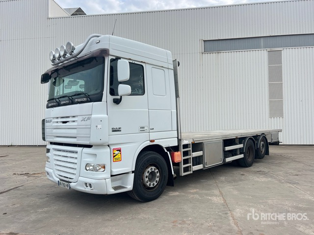 2009 DAF XF105.510 Camion Plateau Flatbed Truck - Camion plateau: photos 2 2009 DAF XF105.510 Camion Plateau Flatbed Truck - Camion plateau: photos 2