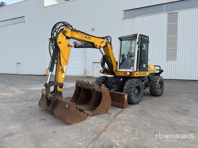 2009 Gallmac WMW 100 LT Pelle Sur Pneus Wheel Excavator - Pelle sur pneus: photos 1 2009 Gallmac WMW 100 LT Pelle Sur Pneus Wheel Excavator - Pelle sur pneus: photos 1