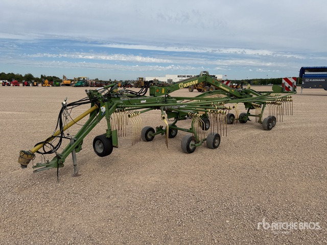 2012 Krone Swadro 710/26T 7.10 m 2 Rotor Andaineur Hay Rake - Faneuse: photos 1 2012 Krone Swadro 710/26T 7.10 m 2 Rotor Andaineur Hay Rake - Faneuse: photos 1
